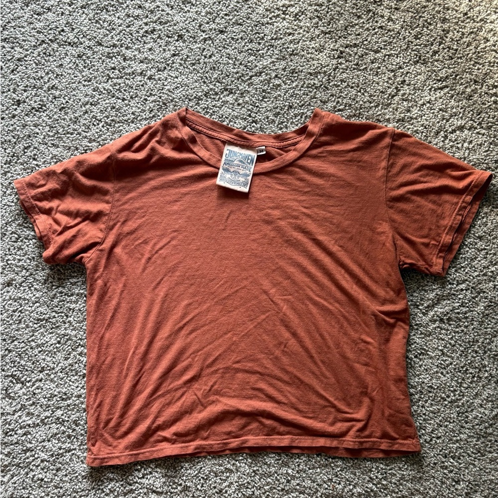 Jungmaven Organic Cotton Orange Crop Relaxed Short Sleeve Tee